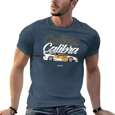 Opel Calibra V6 DTM T-shirt quick-drying sublime customs kawaii clothes t shirts for men pack