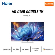 Haier 50” 4K UHD QLED Google TV 50H6GFX