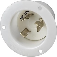 Marinco Power Products 306FI 30A 250V 2P3W (L6-30R) Standard NEMA Flanged Inlet