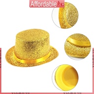GLO Short Brim Fedora  Hat Victorian Age Magician Hat for Boy Men Adults Cap
