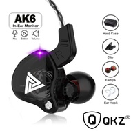 QKZ AK6 High Fidelity Wire Earphones Universal 106db 1.2M 3.5mm Sports In-Ear Hifi Sound Earbuds | Q