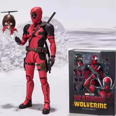 Marvel Legends Deadpool 3 Action Dolls Hand-Made Founder Model Toys Collectible Ornaments For Boys' 