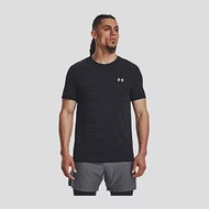 Under Armour 男 Seamless Ripple 短袖上衣-黑-1379281-001 M 黑色