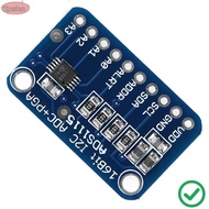XUESHAN ADS1115 Development Board, I2C Interface ADS1115 Analog To Digital Module, Low Power 4 Input