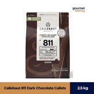 Callebaut Belgian Chocolate Dark Callets 811 (2.5 kg bag)