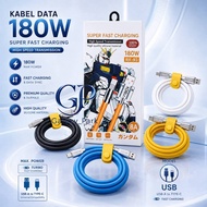 180w 8A Type C Fast Charger Data Cable | 8A Zinc Alloy Type C Charger Cable [GLX]