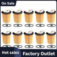 10 Piece Car  Oil Filter Yellow & White & Black Plastic Car Accessories for   GLA-Class GLA 180 GLA 