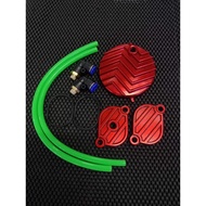 Wave 125R/S/i Exhaust Cover 2-Valve Windshield Cooling + Complete Cable Set For Wave125 CNC Work Ven