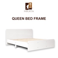 MR.RTA QUEEN BED WITH HEADBOARD/ Wooden QUEEN Bed Frame / Wooden Bed Frame with Headboards / Katil QUEEN Kayu / Bedroom Furniture / Perabot Bilik Tidur