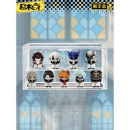 [Acrylic Anti-dust Box] Building Blocks House Trendy Toys Doll Storage Box Suitable for Yuanshen Foo