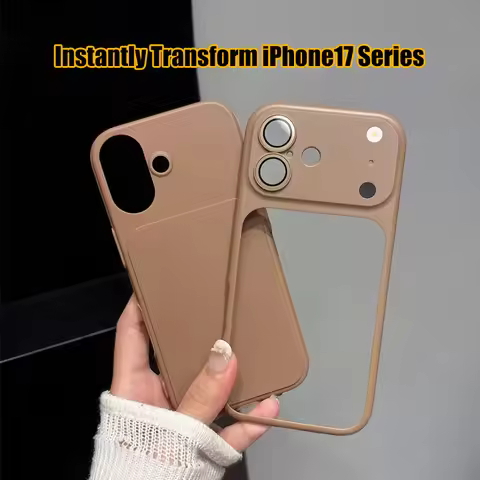 Instant Change To 17 Pro Max Fashion 2 IN 1 Phone Case for iPhone 17 Air 16 15 14 13 12 Pro Max 11 L