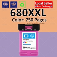 Compatible for HP 680 Ink Cartridge HP 680XL Ink HP 680XXL Ink HP 680 Black HP 680 Color Ink for HP 