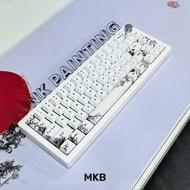 [READY STOCK] Full Build Custom Mechanical Keyboard Build GMK67 65% with Knob Gradient Side Legend K