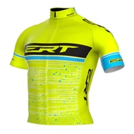 2024 Sale ERT Cycling Jersey Men Pro Team Clothing MTB Bicycle Short Sleeve Shirt Breathable Bike Sports Tops