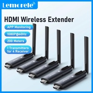 Lemorele R1040 Wireless HDMI Transmitter Receiver 1080P 60Hz 100M Long Range 2.4G 5G WiFi for TV Pro