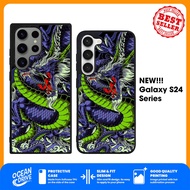 Case Casing Samsung Galaxy S25 S24 S23 S22 S21 Ultra Plus FE 5G Dragon Naga Art YD1339