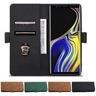 For Samsung Galaxy Note 9 Phone Case Simplicity Leather Leather Case Cover