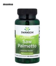 Swanson鋸棕櫚(全譜)540mg100粒素食膠囊(平行進口)(最佳食用期: 30/7/2028) Saw Palmetto
