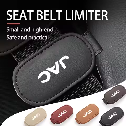 For JAC 1pc Car Seat Belt Clip Adjustable Stopper Buckle Magnetic Design Refine J3 J2 S5 A5 J5 J6 J4