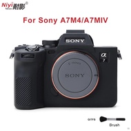 Sony A7M4 / A7MIV Silicone Case Bag Body Cover Protector Frame Skin for Sony A7MIV/A7M4 Camera Rubb