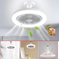 Lampu Kipas Angin Remote 2in1 36W / Lampu LED Plafon Fan Ceiling Remote Control