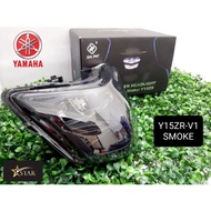 HEAD LAMP LED (SMOKE)ZHIPAT LC135 V1-V2/Y15ZR V1-V2