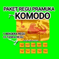 Komodo Team Package (1 Team Flag + 10 Team Signs) Team Package KomodoPRAMUKA