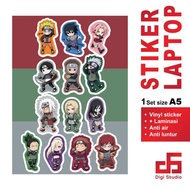 Digi Studio - Chibi Naruto character Sheet stickers mix one set A5 size
