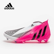 สตั๊ดตัวท็อป ไร้เชือกAdidas Predator Edge Lz + FG รองเท้าฟุตบอล ใหม่ล่าสุด