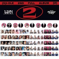 GIDLE New Album Merchandise Personal Washi Tape GIDLE Song Yuqi Minnie Support Handbook Sticker 5.4 