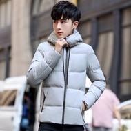 MEN'S PADDLEJacket WITH 2-LAYER COTTON HAT, WARM FOR WINTER, SUITABLE FOR FASHION