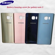 Original New Replacement For Samsung Galaxy Note 5 N920F N920T N920A N920 N9200 Back Glass Cover Rea