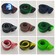 BO Pole Sock Braided Mesh Protector, PET Braided Mesh Fishing Rod Protector, Fishing Rod Sleeve Colo