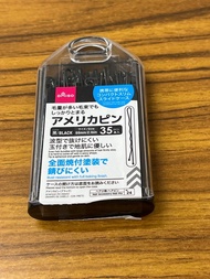 Daiso Black Hair Pins 35pcs with box 35個髮夾有收納盒