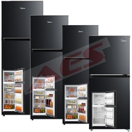 MIDEA  4⭐280L 240L Peti Sejuk 2 Pintu Kawalan Elektronik & Dulang Ais Besar 2 DOR FRIDGE MDRT