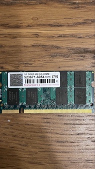 Transcend 2GB DDR2 800 SO-DIMM 記憶體
