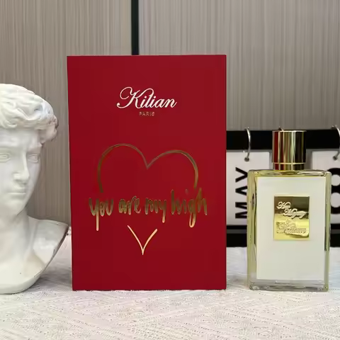 50ml KILIAN Luxury Unisex Perfume Floral Chypre Fragrance Peach Rum Rose Cedar Papyrus Long Lasting 