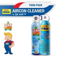 Mr McKenic Air Con Cleaner + GK Air [DIY aircon cleaning. Improves Efficiency. Kills Airborne Germs.