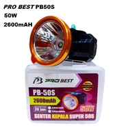 Senter Kepala Probest 50 Watt PB-50S Cahaya Kuning