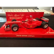 [Orphan] Mini Cut 1/43 F1 Ferrari F300 Irving 1998 Game Season