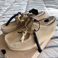(W) Clarks Wallabee Maple Suede originals Women's Shoes/Leather Shoes 261-55545-preorderoppa