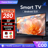 Android TV 43 Inch Expose Smart TV 32 Inch Led Television Android 12.0 50 Inch Smart TV With Wifi 3 Years Warranty