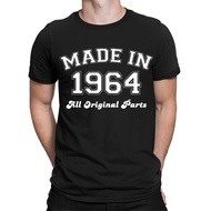 Made In 1964 All Original Parts T-Shirt 60Th Birthday Mens Gift Ideas #Ta-47