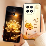 Plastic case for VIVO IQ00 15 printed with lotus, parents, and fortune PHU QUI