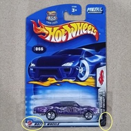 [VINTAGE] Hot Wheels 67 Pontiac GTO hotwheels 2003 Dragon Wagons Series Metallic Purple Diecast Car 