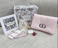 Dior beauty 靚靚套裝 💖手機繩 指環 化妝包