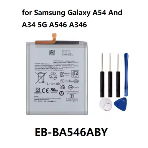 EB-BA546ABY Battery for Samsung Galaxy A54 And A34 5G A546 A346