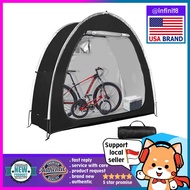 [sg stock] Bike Cover Storage Heavy Duty Tent Silver Coated Waterproof Oxford Bicycle Portable Foldable Outdoor shed