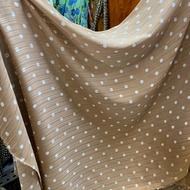 Dobby silk fabric - fabric dobby silksatin - bangkok silk fabric - polka dot silk fabric