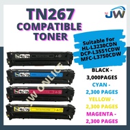 Brother Compatible DR267 267 TN267 TN-267 Toner suitably HL-L3230CDN DCP-L3551CDW MFC-L3750CDW